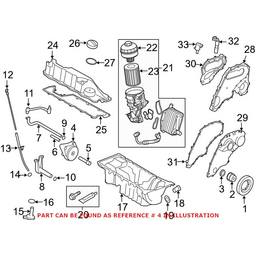 Volvo Engine Oil Pump 30758272